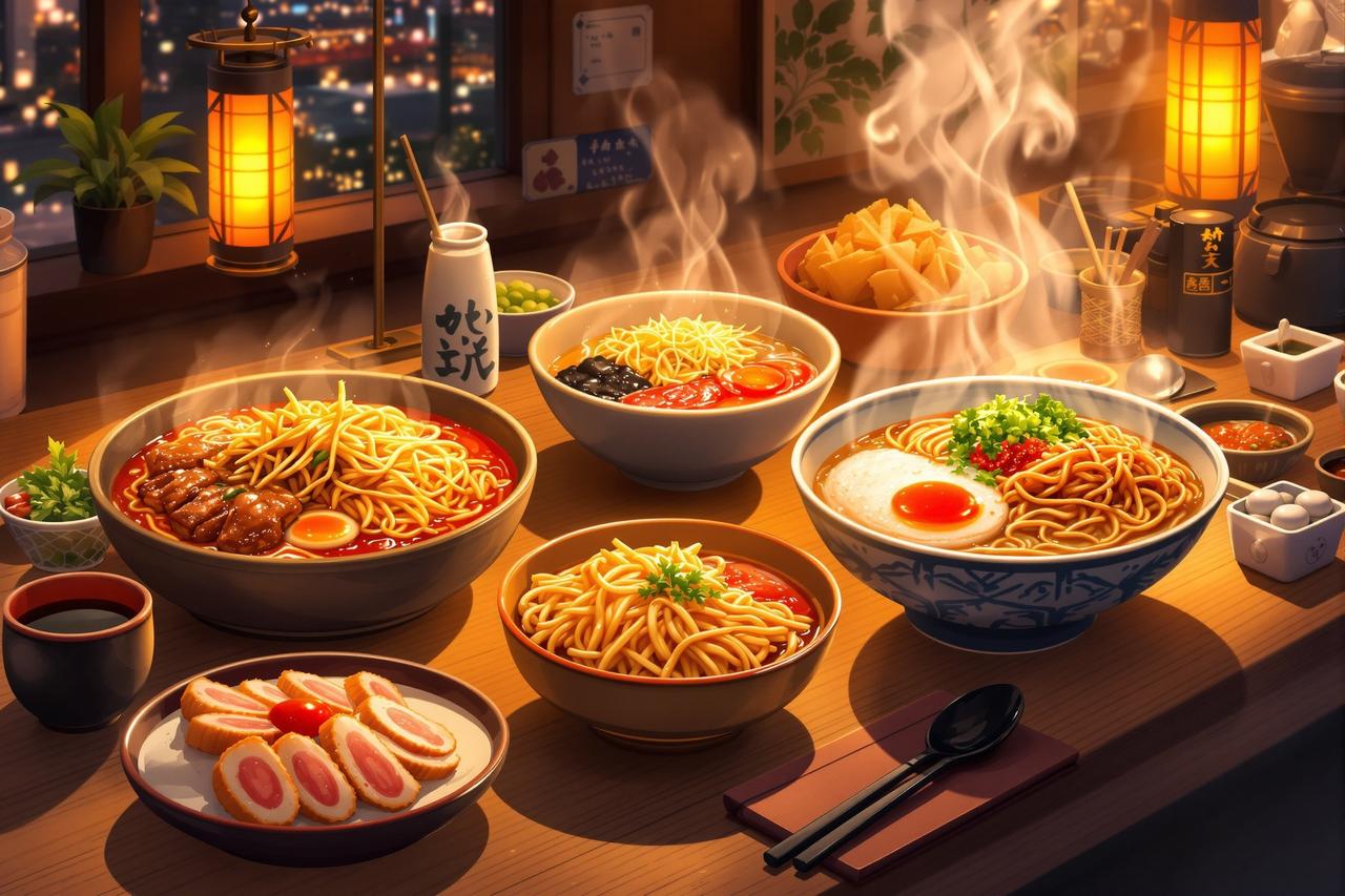漫画3d专题 - 美食与温情：动漫中那些让人垂涎的治愈料理